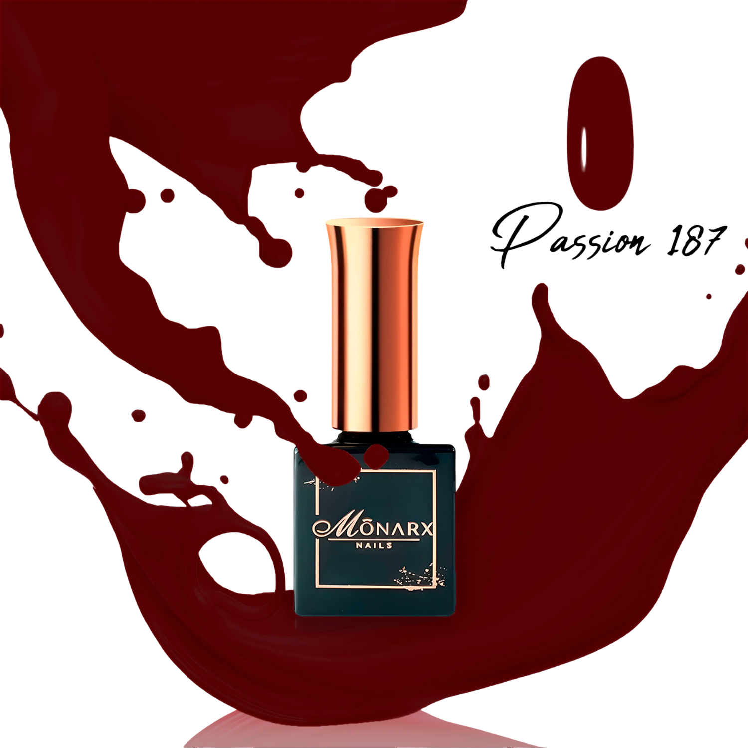 Monarx Passion 187 – Gelinis Nagų Lakas