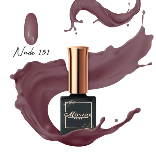 Monarx Nude 151 – Gelinis nagų lakas