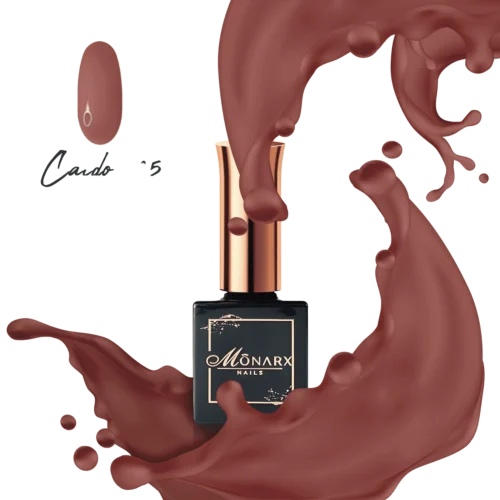 Monarx Cacao 105 – Gelinis nagų lakas