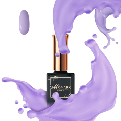 Monarx Lavender 108 – Gelinis nagų lakas
