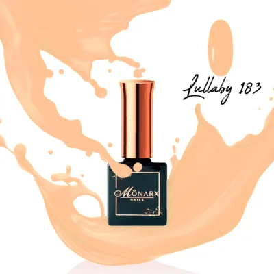 lullaby 183 hibridinis nagų lakas | monarx nails – tobulas švelnumas ir elegancija