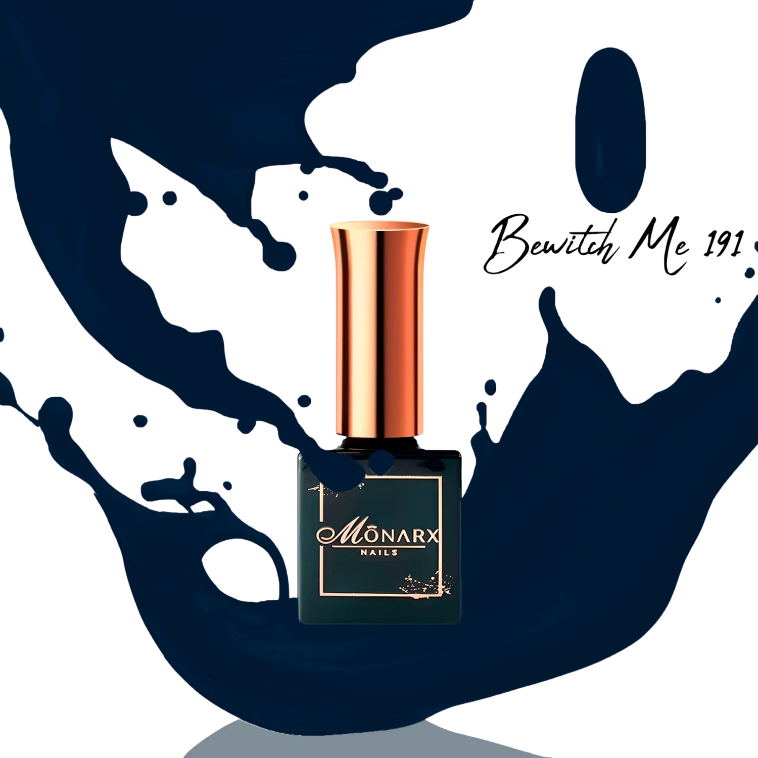 Monarx Bewitch Me hibridinis nagų lakas – magiškas atspalvis jūsų nagams