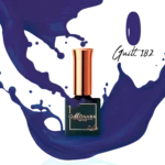 Monarx Guilt 182 bordo hibridinis nagų lakas – gilus ir išraiškingas atspalvis.