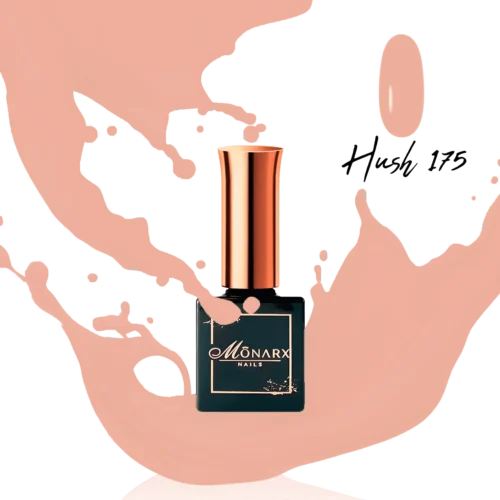 Monarx Hush 175 – švelnaus bežinio atspalvio yra puikus pasirinkimas moterims, kurios ieško subtilaus, natūralaus ir elegantiško manikiūro.