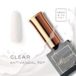 Top ANTIVANDAL NO WIPE – atsparus smūgiams, be nuvalymo viršaus, nagų priežiūros produktas