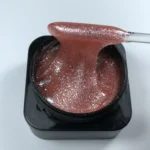 Platinum Gel be HEMA su sidabrine folija nagų priauginimui