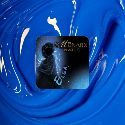 Spalvotas nagų gelis „Elsa Mėlynas“ – Monarx Nails
