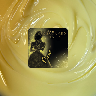 Spalvotas nagų gelis „Belle Šviesiai geltonas“ – Monarx Nails