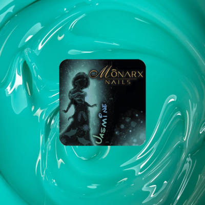 Spalvotas nagų gelis „Jasmine Turkio spalvos“ – Monarx Nails