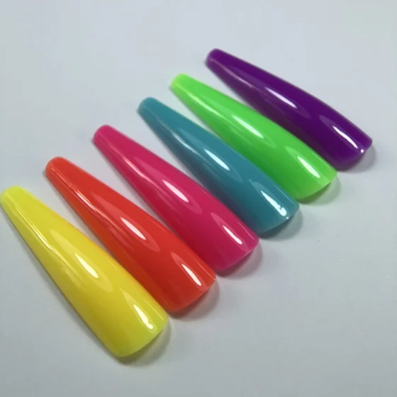 NEON GELIS 1 ryškiai geltonas vienfazis gelis be HEMA ir TPO, 15 ml