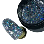 Läbipaistev Nimfa geel holograafilise sädelusega