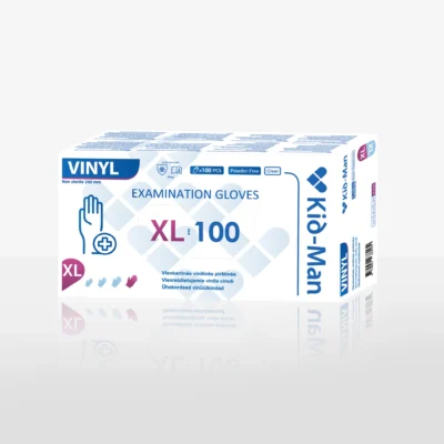 Vienkartinės vinilo pirštinės, 100 vnt.