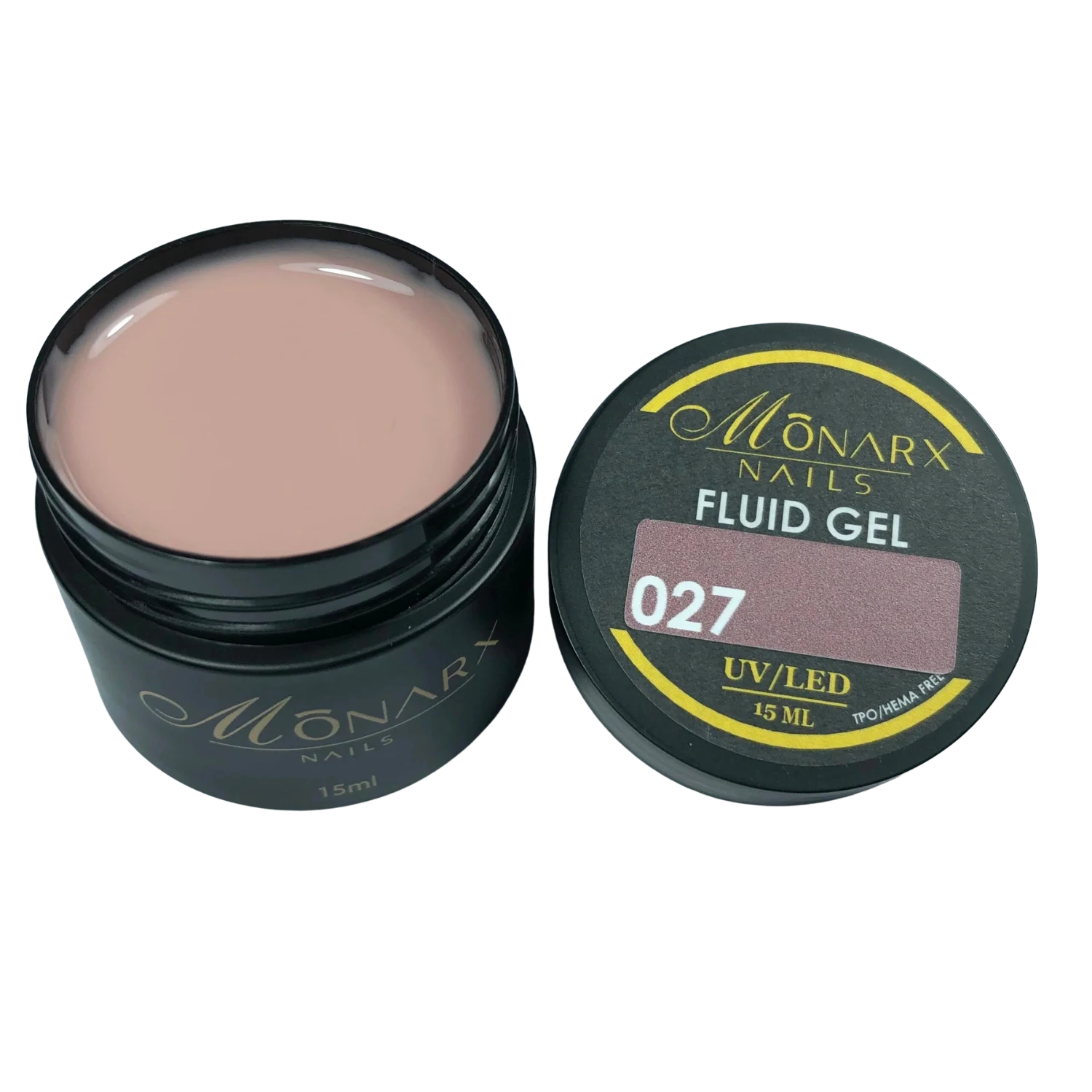 Fluid gelis 027 be HEMA ir TPO – Monarx