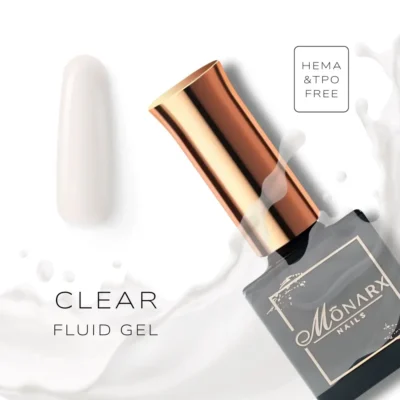 Fluid gelis clear be HEMA ir TPO – Monarx