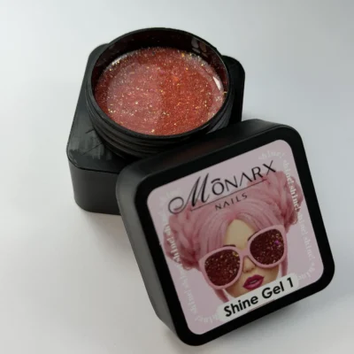 Atraskite Shine Gel kolekciją geliai.lt parduotuvėje. Stiprūs statybiniai geliai su subtiliu blizgesiu profesionaliam nagų priauginimui ir sutvirtinimui.