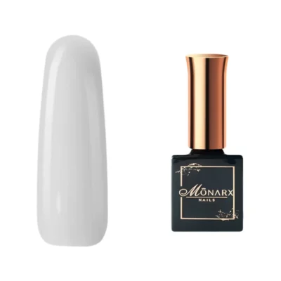 Pieniškas viršutinis sluoksnis – SPALVA 1 (milk). Idealiai tinka prancūziškam manikiūrui ar babyboomer technikai. Ilgalaikis švytėjimas geliai.lt