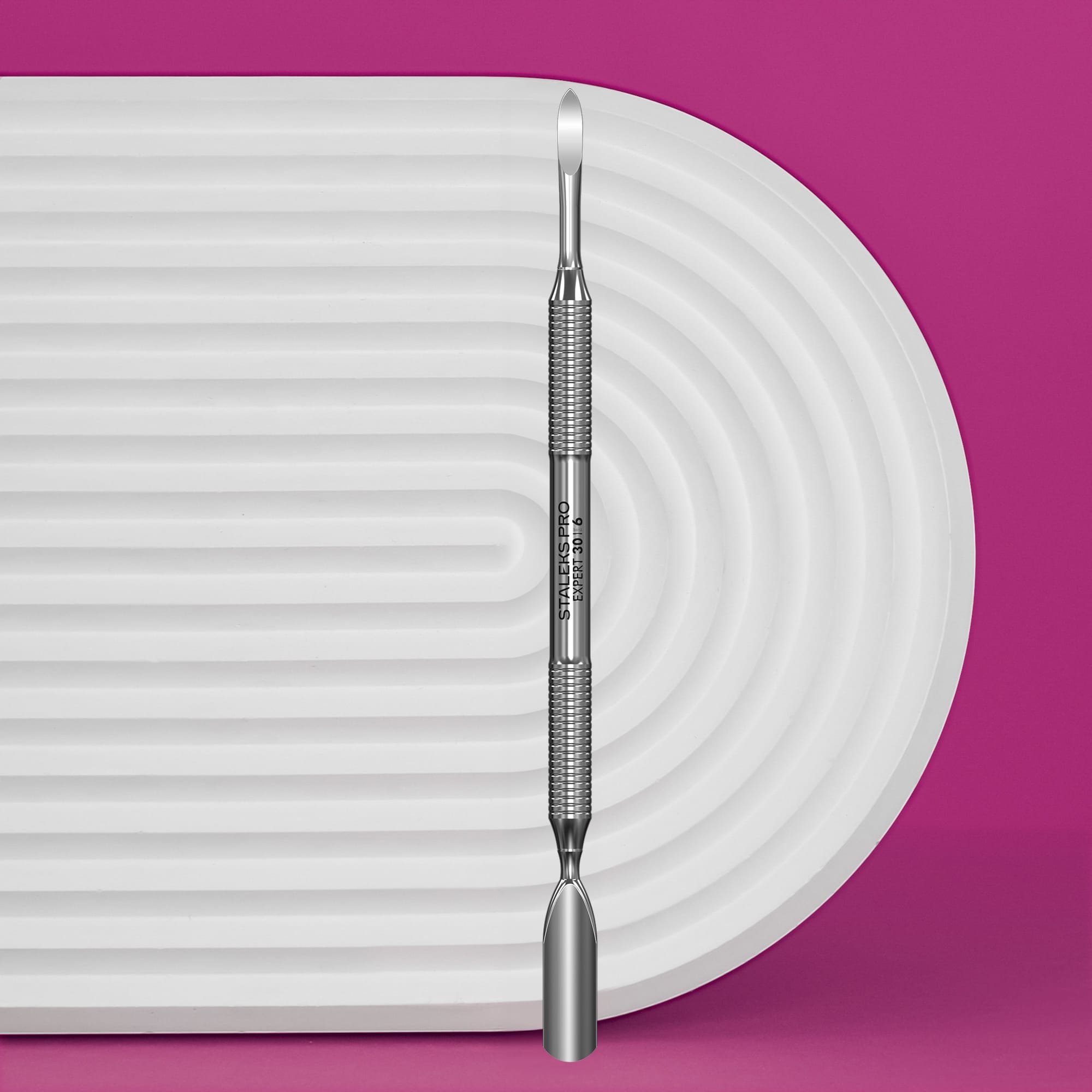 Manikiūro stūmiklis EXPERT 30 TYPE 6 (apvalus platus stūmiklis ir nago valiklis)