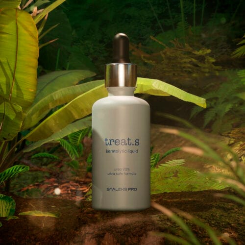 Staleks Keratolitinis pėdų aliejus šiurkščioms pėdoms Treat.S, 50 ml